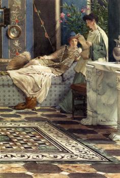 福特 馬多尅斯 佈朗 Alma Tadema Sir Lawrence From An Absent One